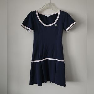 LACOSTE | Golf dress sport navy sz XS